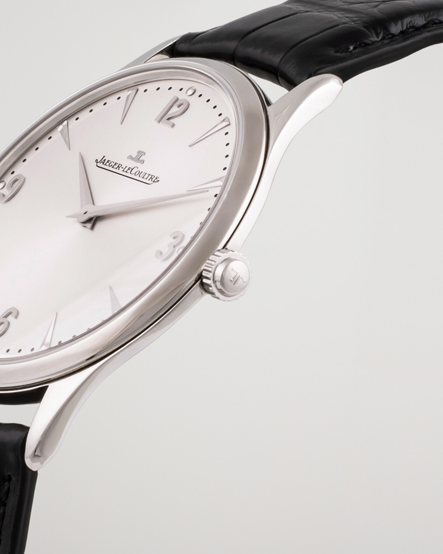 Men | Jaeger-LeCoultre Pre-Owned Master Ultra Thin 38mm ref 172879S Steel Silver | Jaeger-LeCoultre Pre-Owned | Master Ultra Thin 38mm ref 172879S Steel Silver