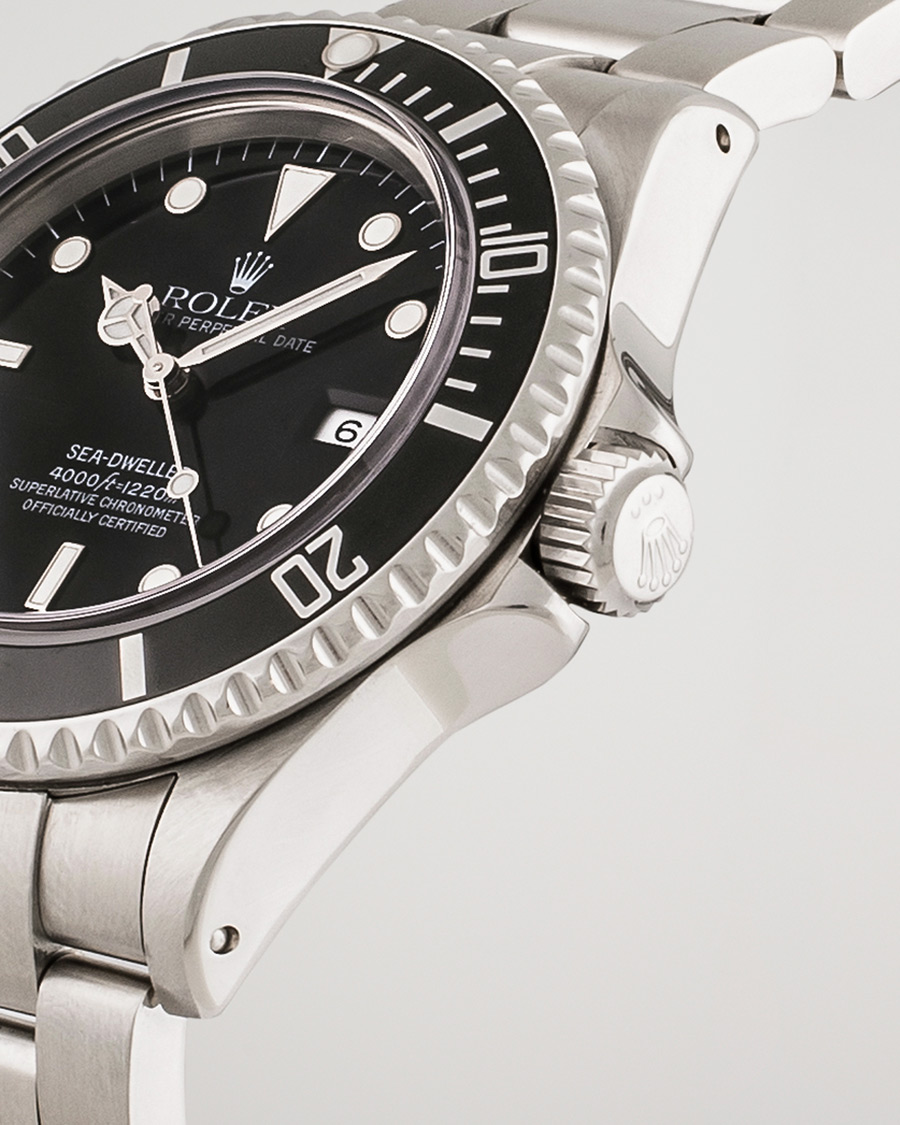 Men | Pre-Owned & Vintage Watches | Rolex Pre-Owned | Sea Dweller 16600 Oyster Perpetual Steel Black Steel Black