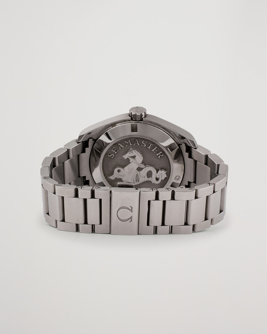 Men | Omega Pre-Owned Seamaster Aqua Terra Steel White | Omega Pre-Owned | Seamaster Aqua Terra Steel White