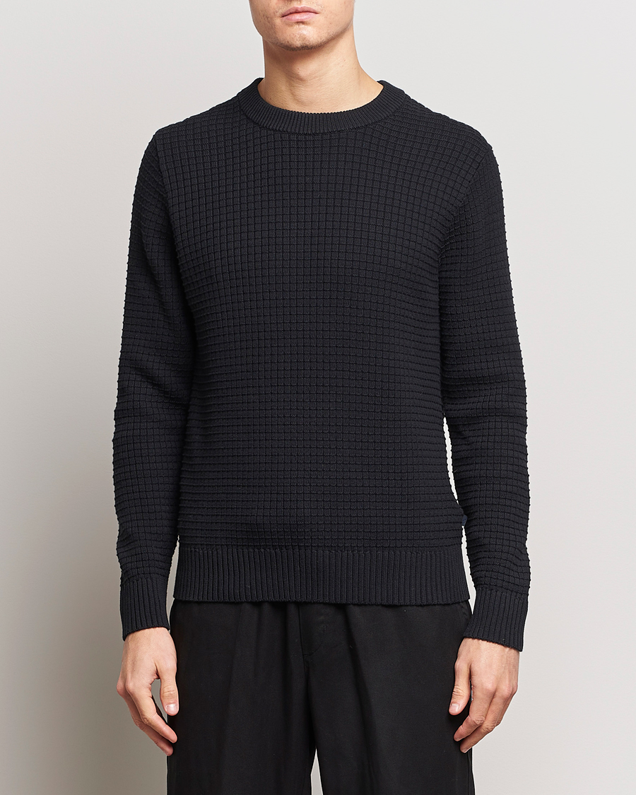 Men |  | J.Lindeberg | Archer Structure Sweater Black