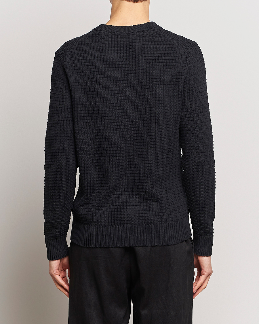Men | Sweaters & Knitwear | J.Lindeberg | Archer Structure Sweater Black