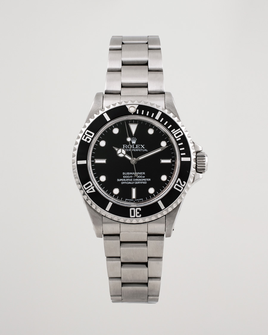 Men | Rolex Pre-Owned Submariner 14060M Oyster Perpetual Steel Black | Rolex Pre-Owned | Submariner 14060M Oyster Perpetual Steel Black