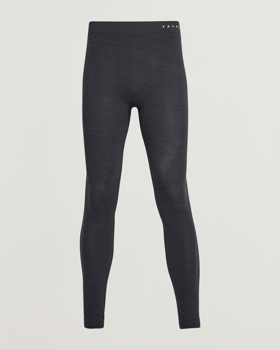 Men | Underwear & Socks | Falke | Wool Tech Tights Black
