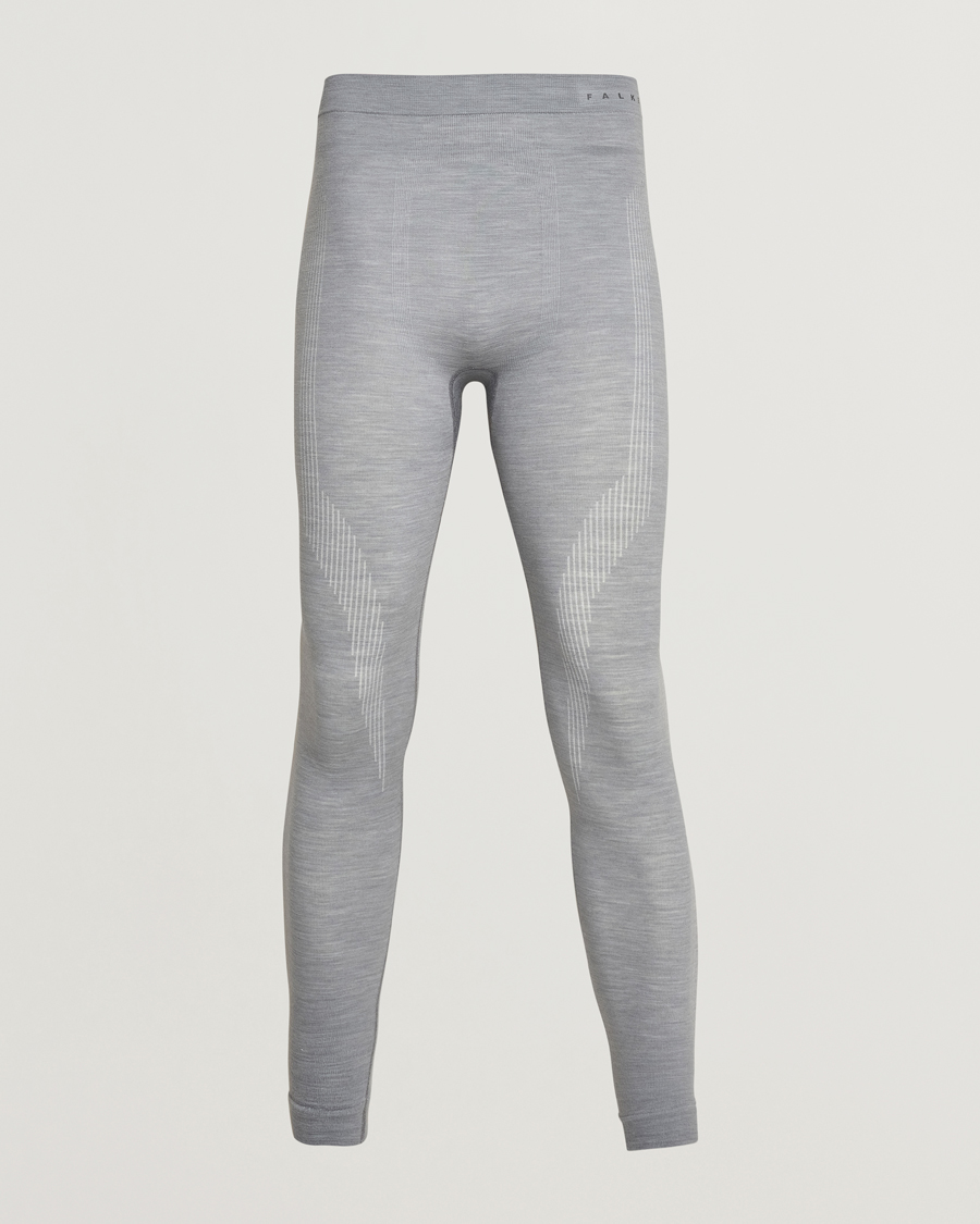 Men | Underwear & Socks | Falke | Wool Tech Tights Grey Heather