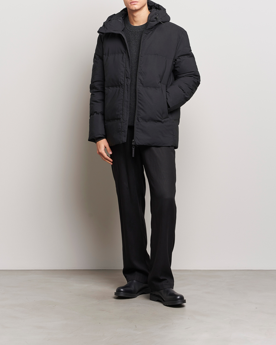 Men | Coats & Jackets | A Day's March | Yangra Puffer Jacket Matt Black