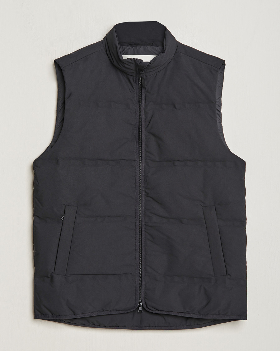 Men | Coats & Jackets | A Day's March | Alford Puffer Vest Black