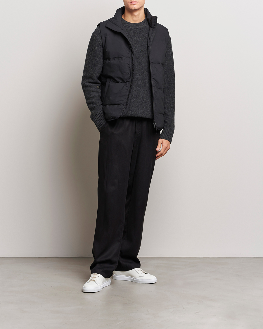 Men | Coats & Jackets | A Day's March | Alford Puffer Vest Black
