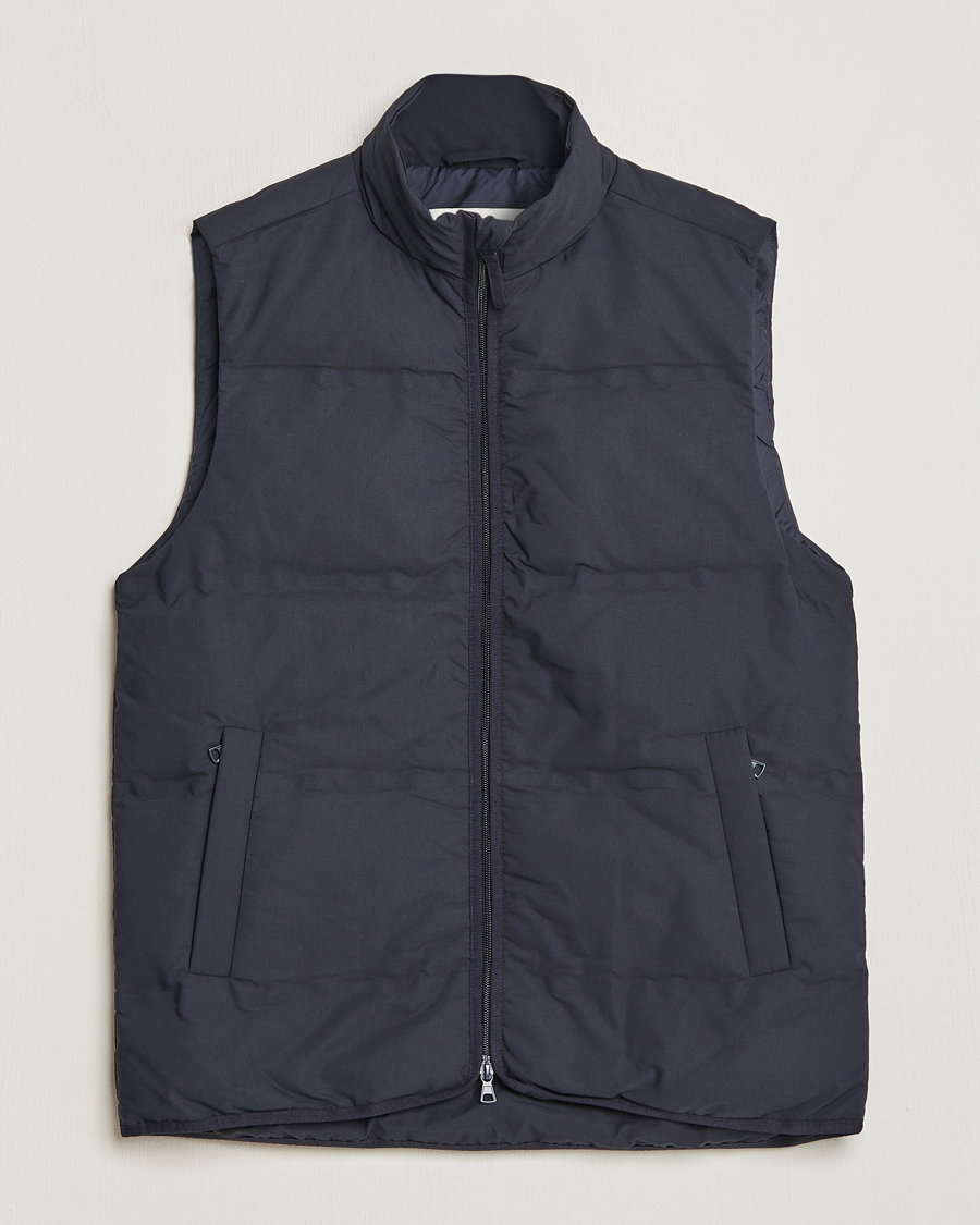 Men | A Day's March | A Day's March | Alford Puffer Vest Navy