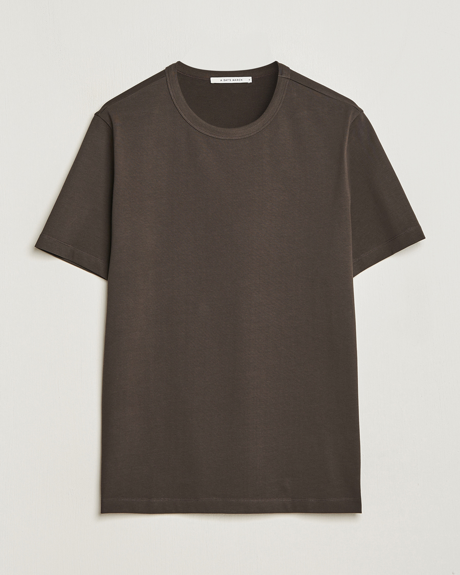 Men | A Day's March | A Day's March | Heavy Tee Chocolate