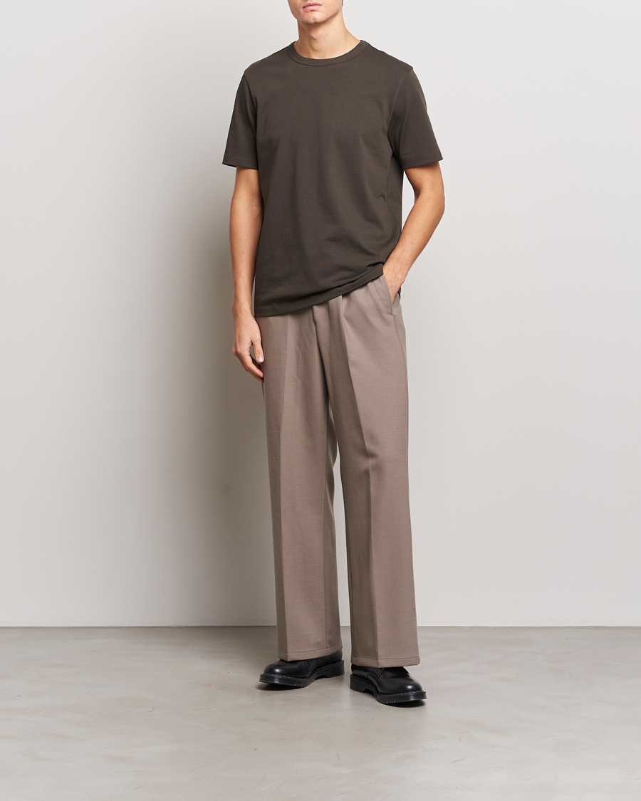 Men | T-Shirts | A Day's March | Heavy Tee Chocolate