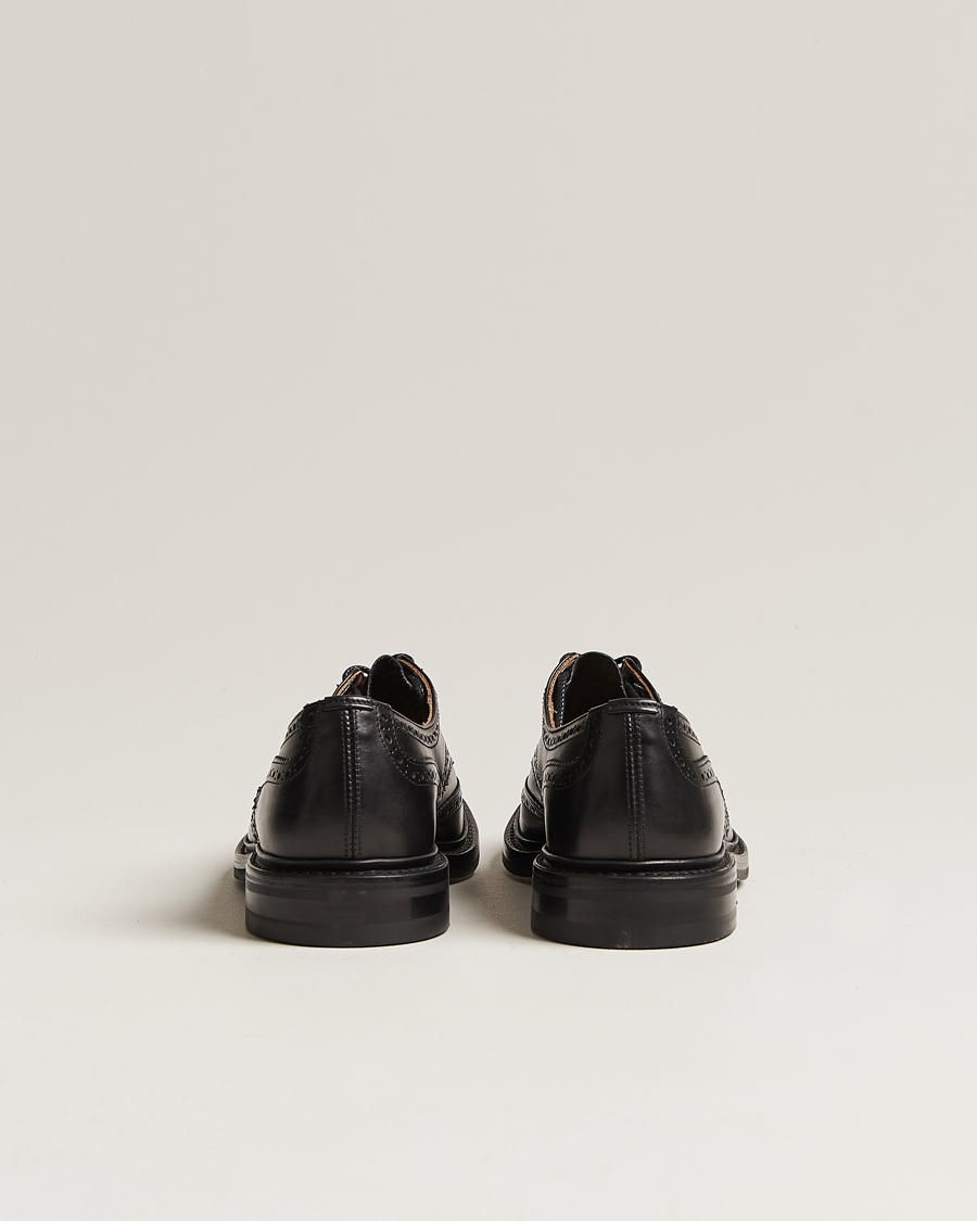 Men | Brogues | Tricker's | Bourton Country Brogues Black Calf