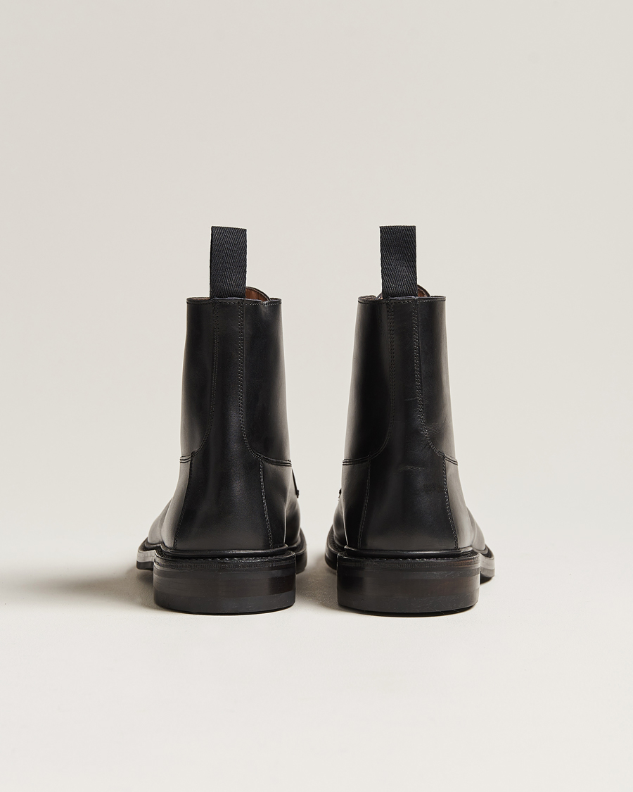 Men | Boots | Tricker's | Burford Dainite Country Boots Black Calf