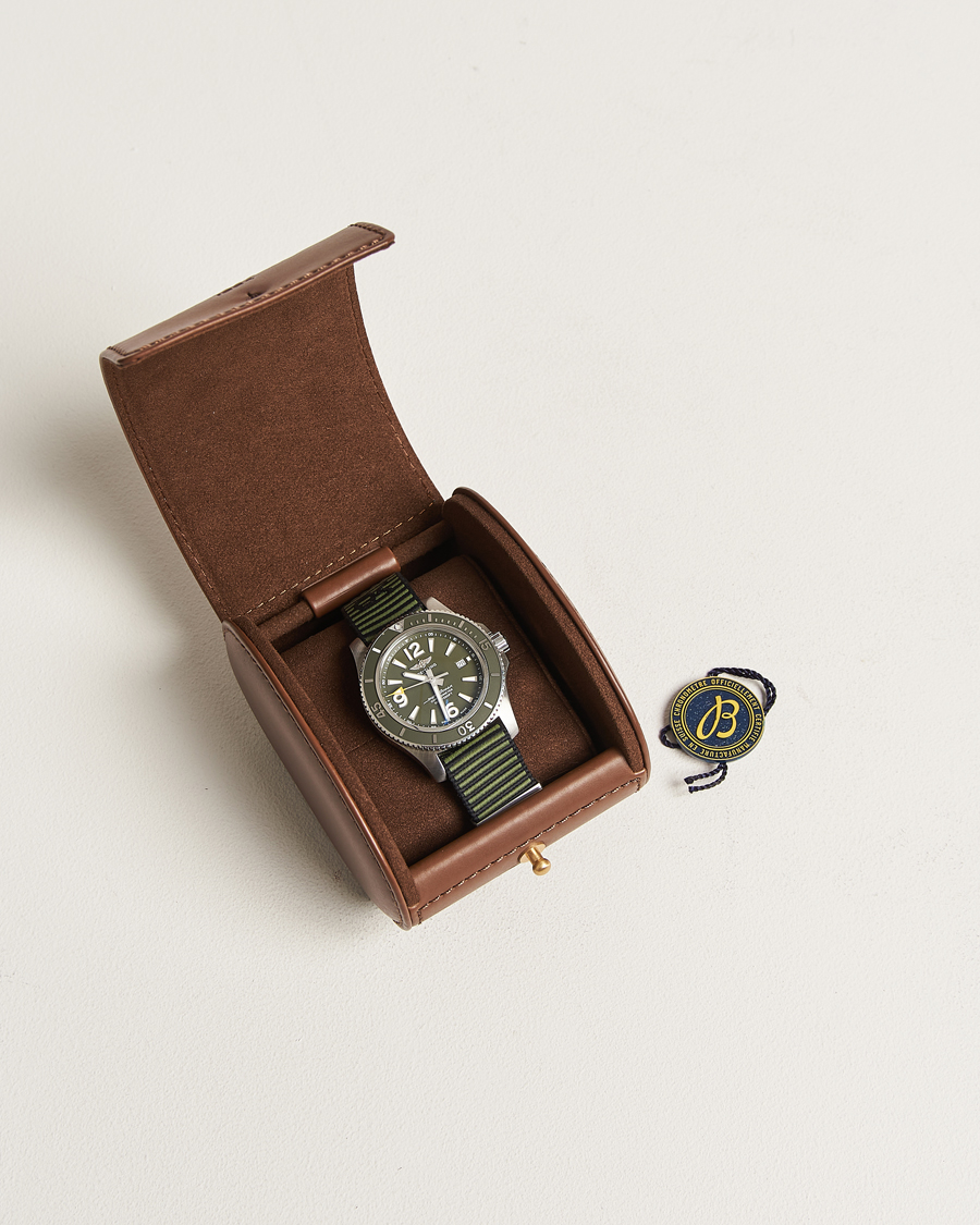 Men | Breitling Pre-Owned Superocean 44 Outerknown A17367 Steel Green | Breitling Pre-Owned | Superocean 44 Outerknown A17367 Steel Green