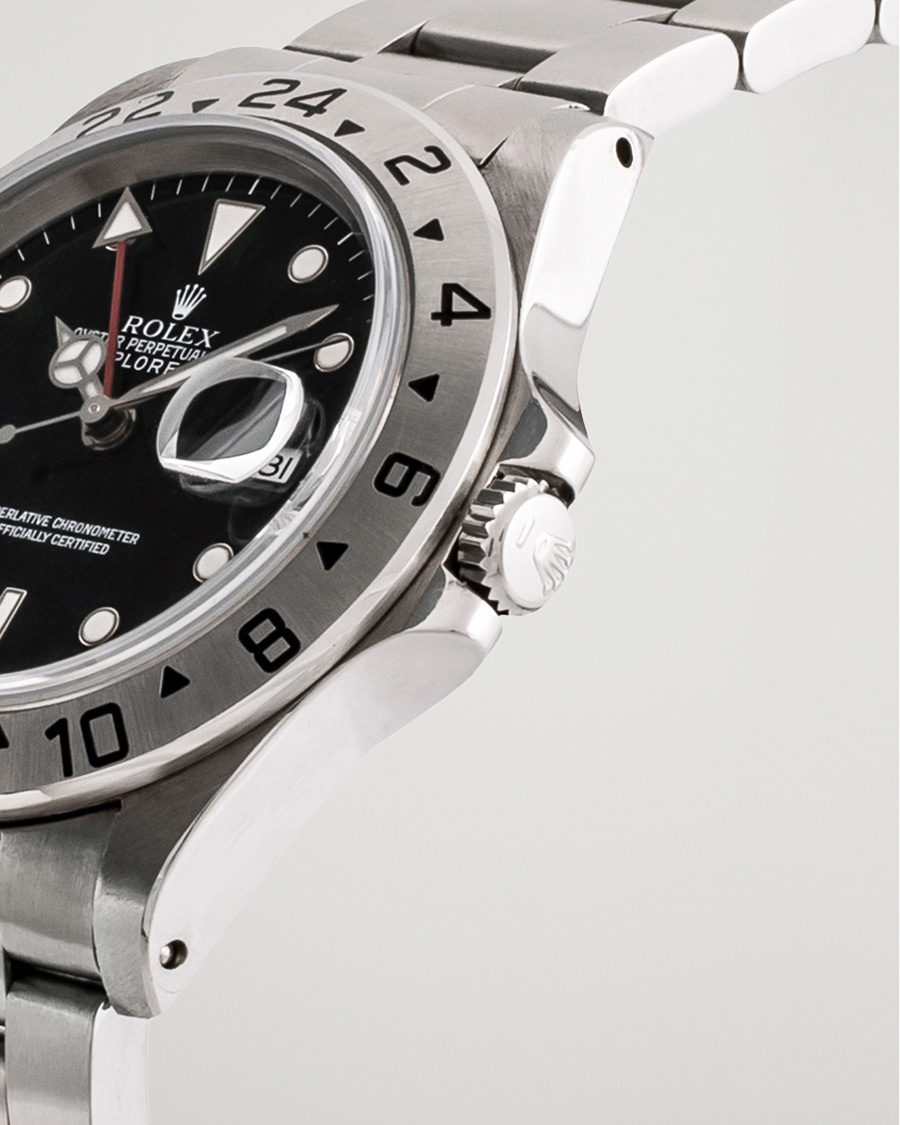 Men | Pre-Owned & Vintage Watches | Rolex Pre-Owned | Explorer II 16570 Steel Black