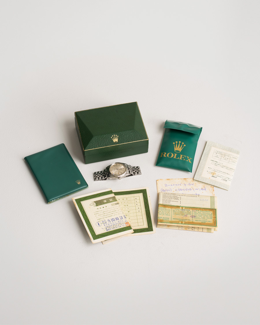 Men | Rolex Pre-Owned Datejust 1601 Jubilee Steel Silver Steel Silver | Rolex Pre-Owned | Datejust 1601 Jubilee Steel Silver Steel Silver