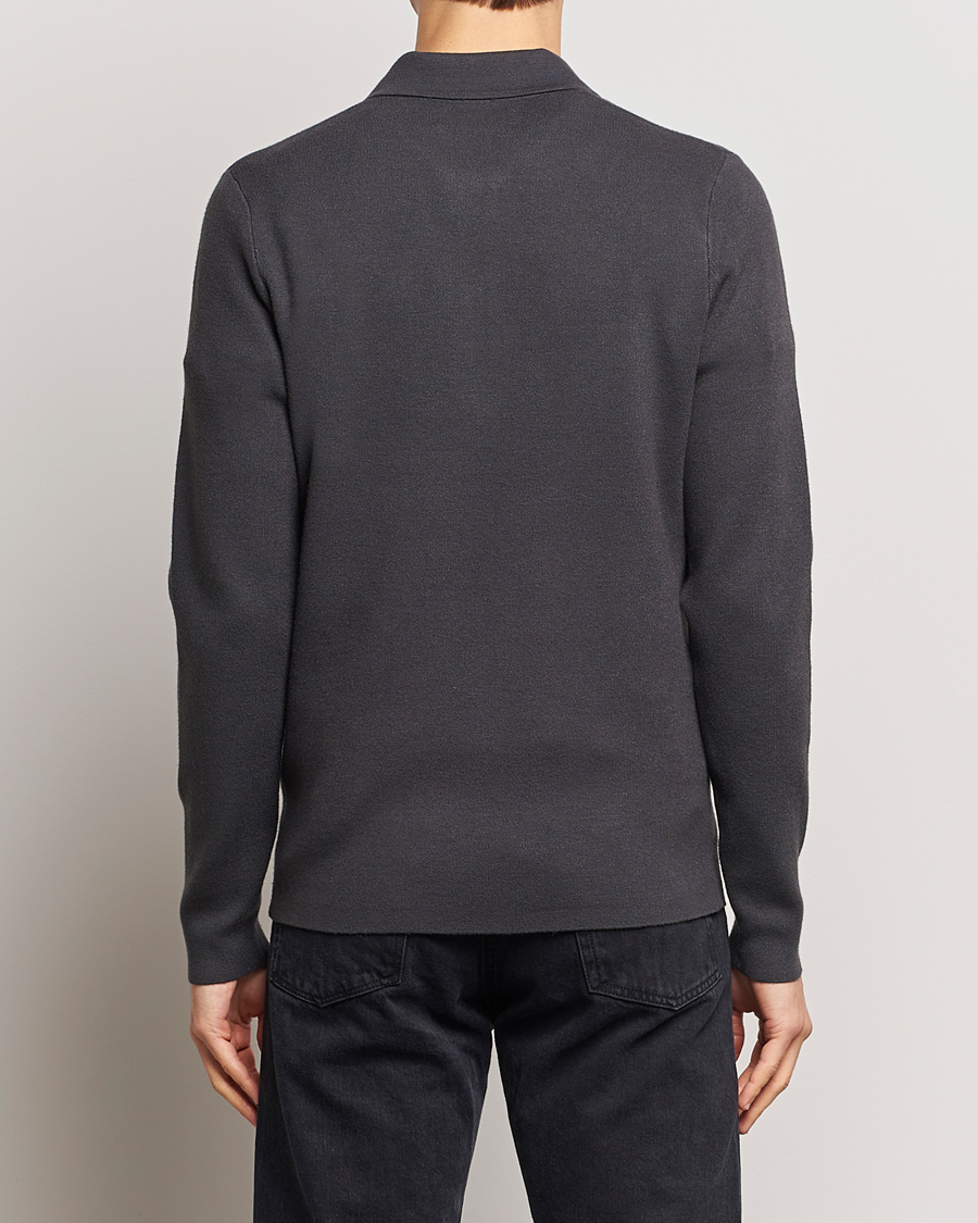 Men | Sweaters & Knitwear | Samsøe Samsøe | Guna Half Zip Volcanic Ash