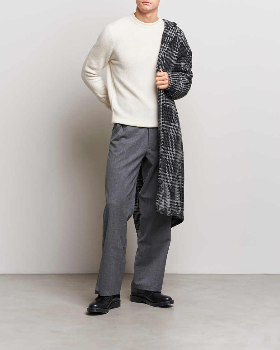 Men | Sweaters & Knitwear | Samsøe Samsøe | Butler Yak Crew Neck Clear Cream