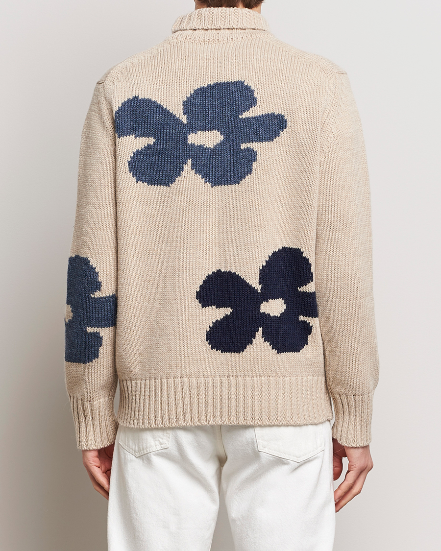 Men | Sweaters & Knitwear | NN07 | Douglas Alpaca Polo Ecru