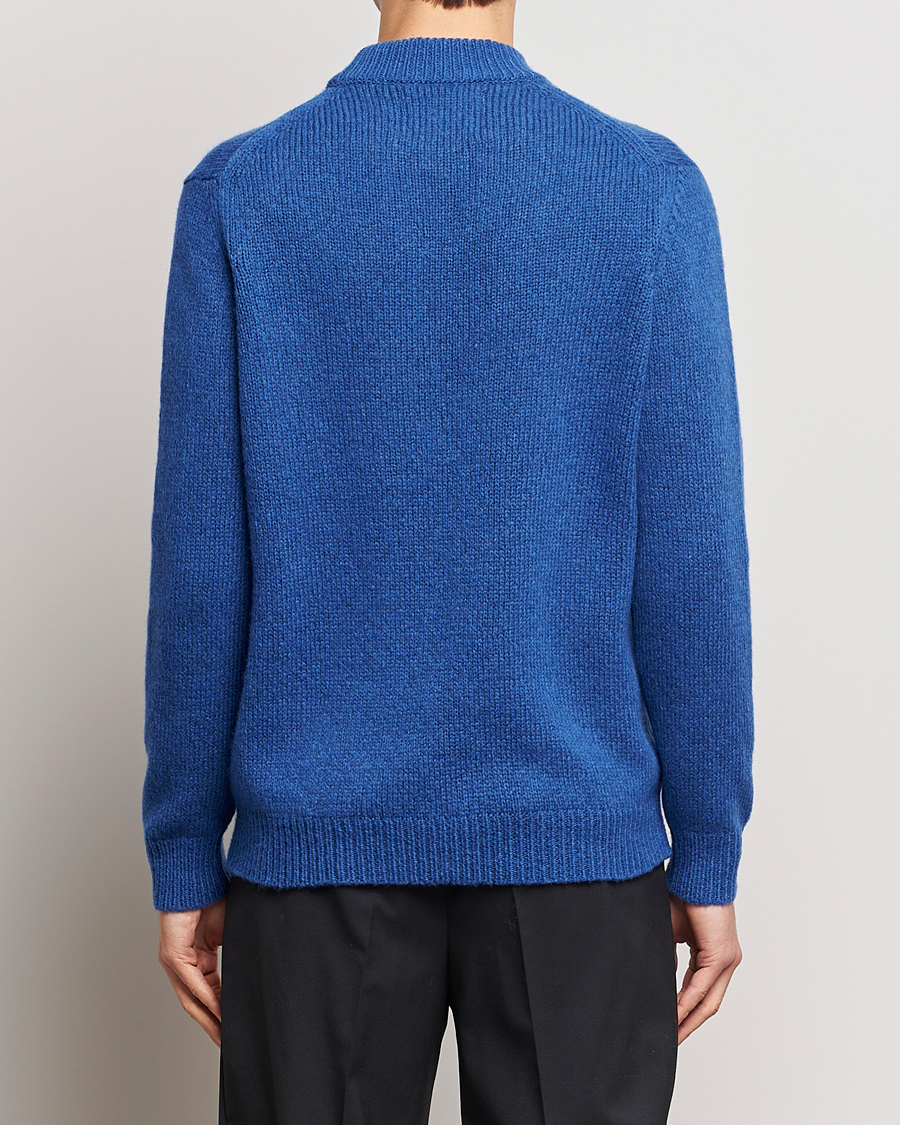 Men | Sweaters & Knitwear | NN07 | Nick Mock Neck Sweater Blue