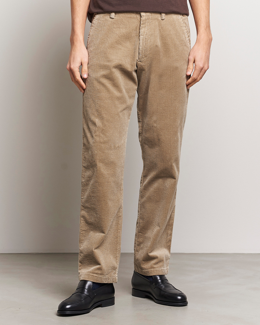 Men | Trousers | NN07 | Alex Straight Fit Corduroy Pants Desert Khaki