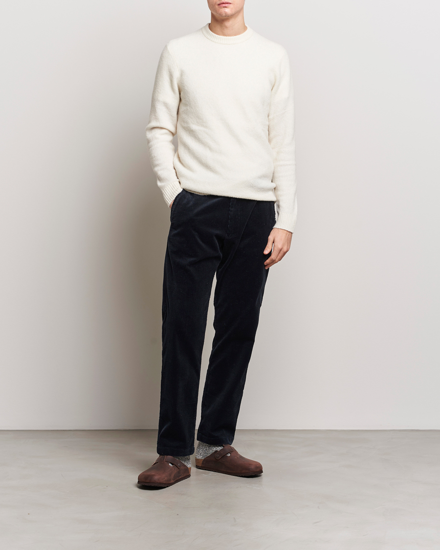 Men | Trousers | NN07 | Alex Regular Fit Corduroy Pants Navy Blue