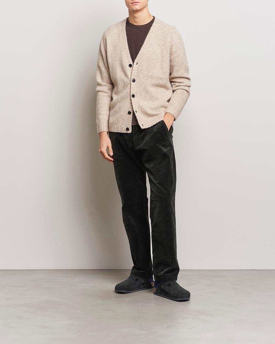 Men | Trousers | NN07 | Alex Straight Fit Corduroy Pants Dark Green