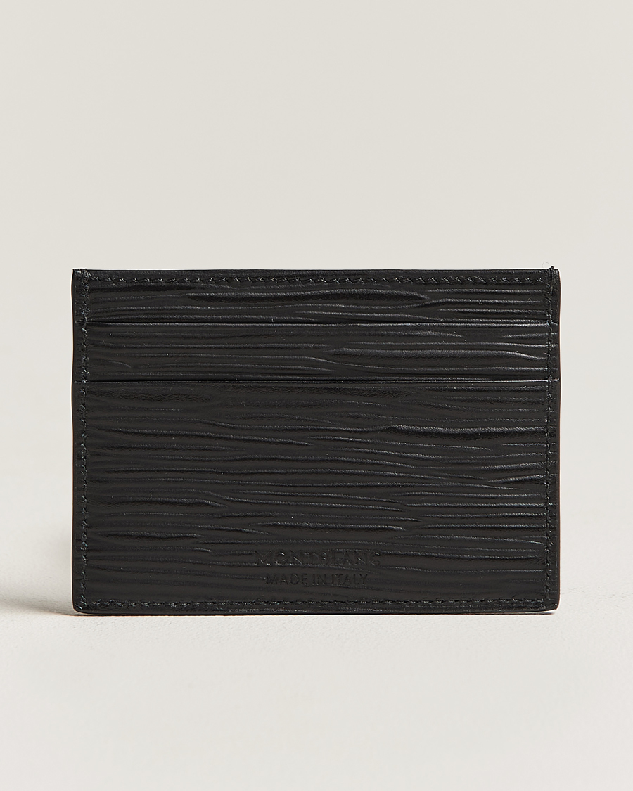 Montblanc Meisterstück 4810 Card Holder 5cc Black at CareOfCarl.com