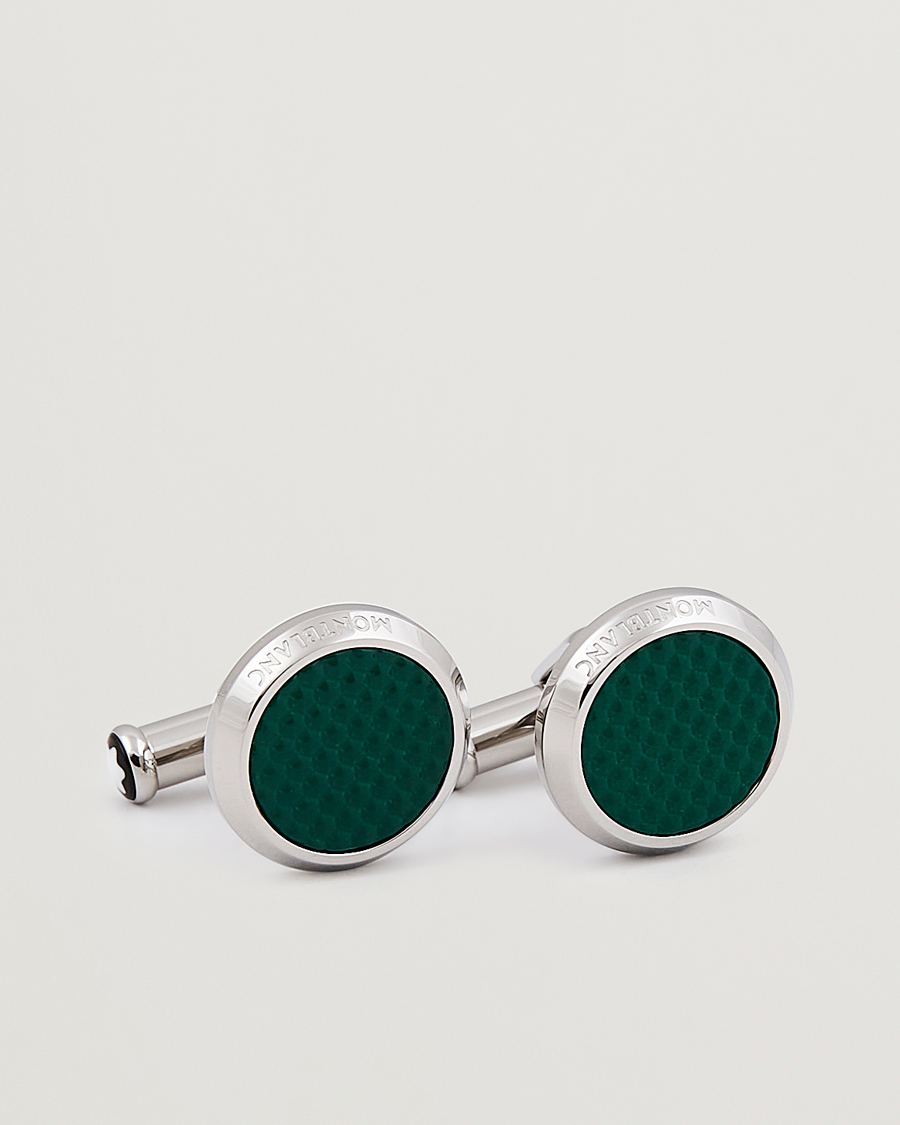 Men | Cufflinks | Montblanc | Cufflinks Meisterstück Green Steel