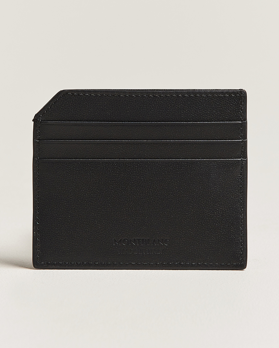 Men | Wallets | Montblanc | Selection Soft Card Holder 6bcc Black