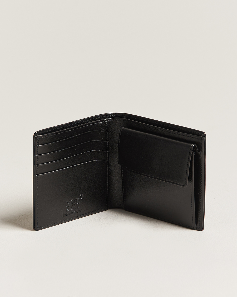 Men | Montblanc Meisterstück Wallet 4cc Coin Case Black | Montblanc | Meisterstück Wallet 4cc Coin Case Black