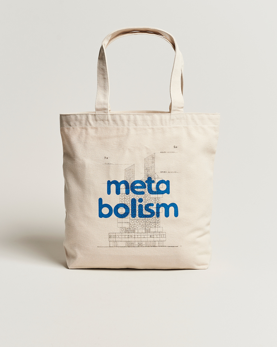 Men | Tote Bags | Beams Japan | Metabolism Totebag Natural