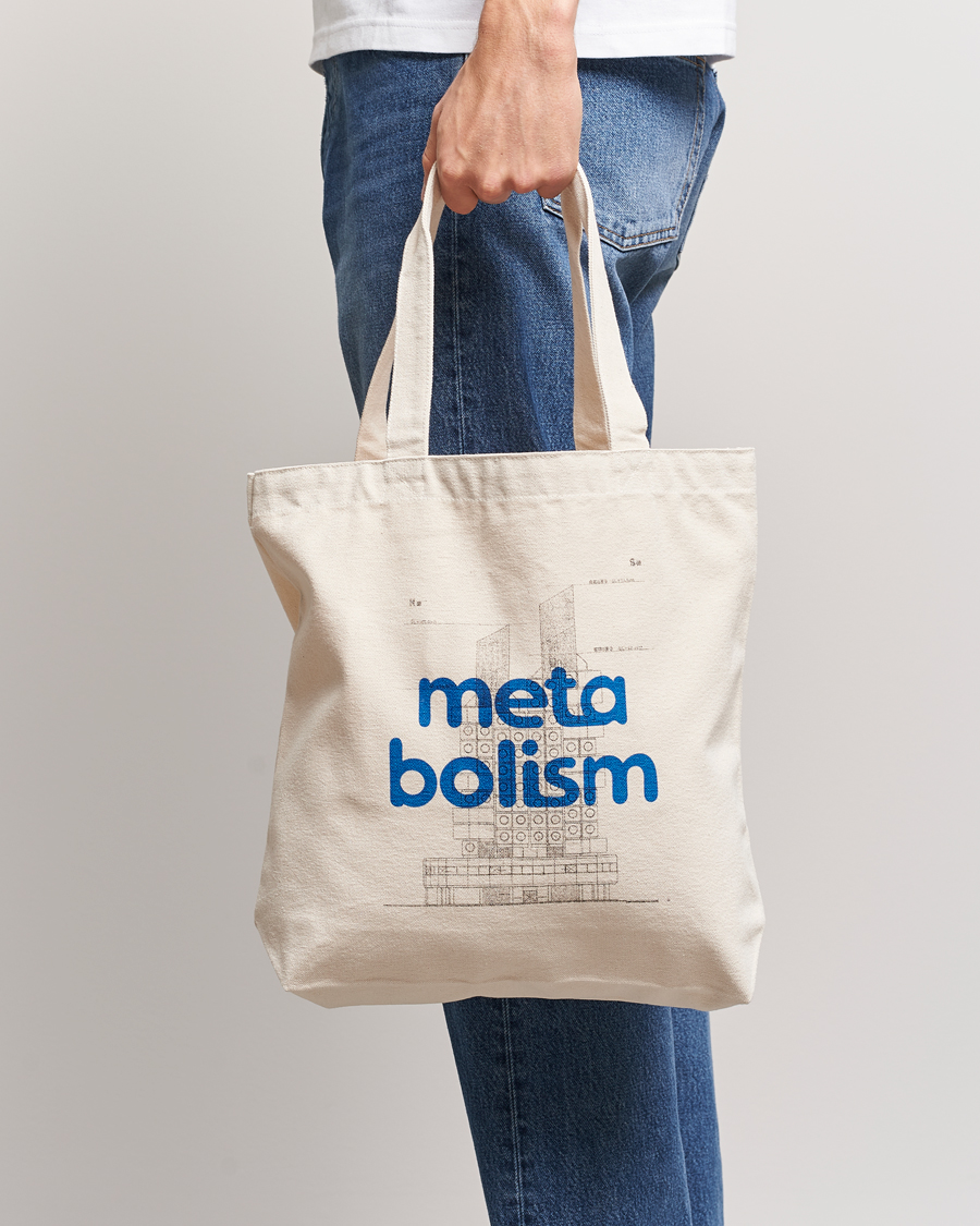 Men | Tote Bags | Beams Japan | Metabolism Totebag Natural