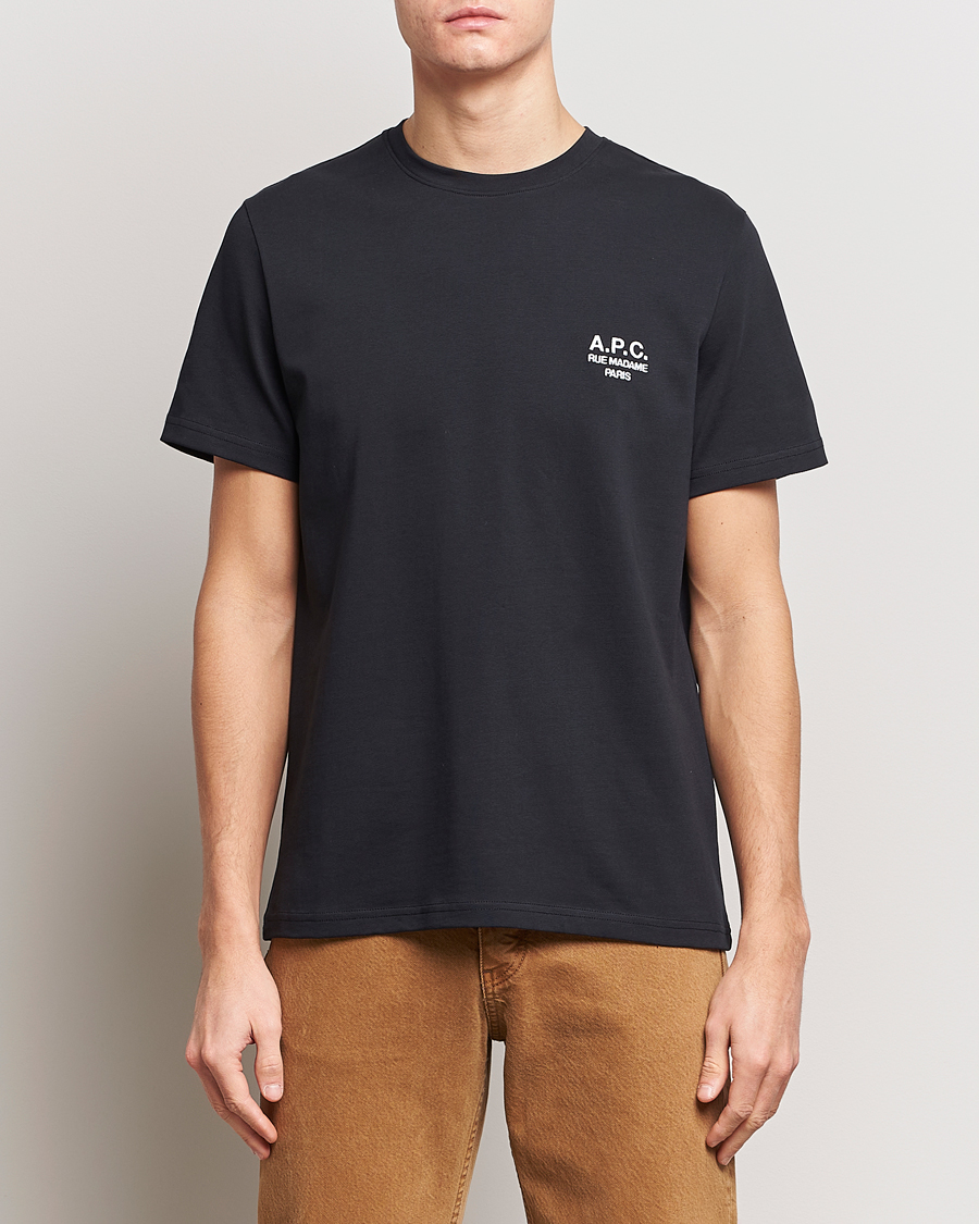 Herr | Kortärmade t-shirts | A.P.C. | Raymond T-Shirt Black