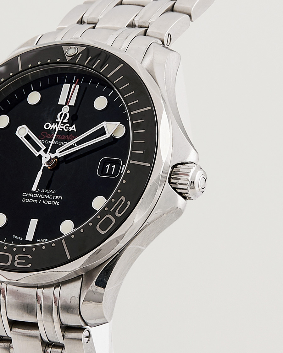 Men | Omega Pre-Owned Seamaster Diver 300M 212.30.41.20.01.002 Steel Black | Omega Pre-Owned | Seamaster Diver 300M 212.30.41.20.01.002 Steel Black