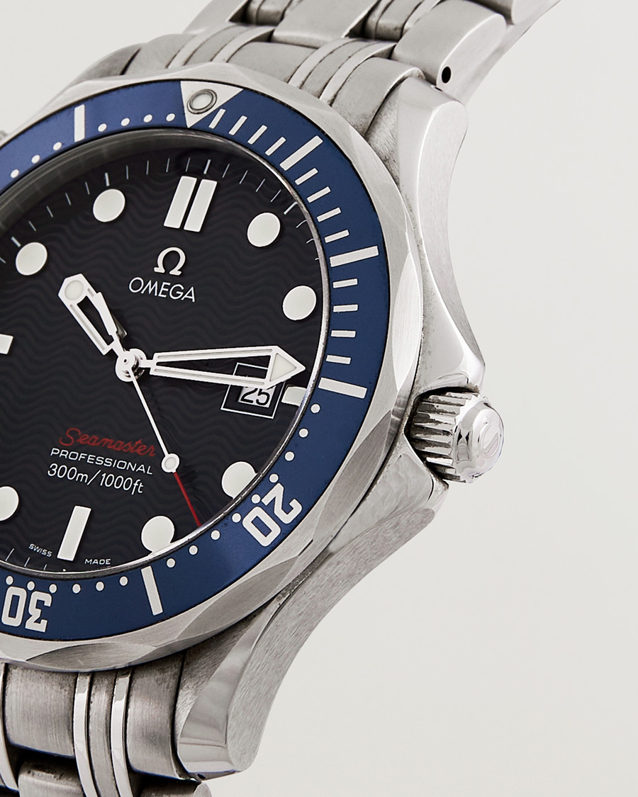 Men | Omega Pre-Owned Seamaster Diver 300M 2221.80.00 Steel Blue | Omega Pre-Owned | Seamaster Diver 300M 2221.80.00 Steel Blue