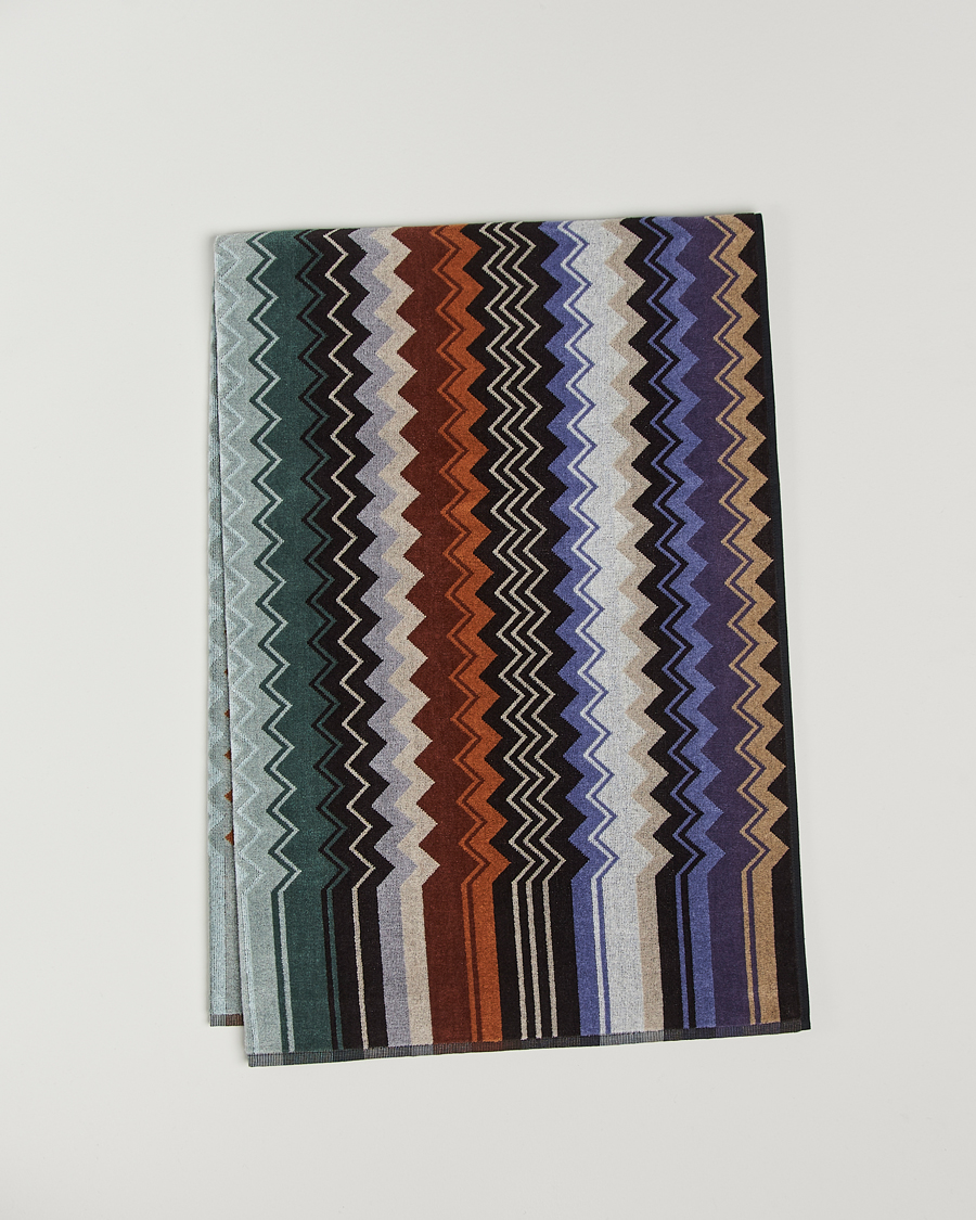 Men | Home | Missoni Home | Giacomo Bath Sheet 100x150 cm Verde Multi