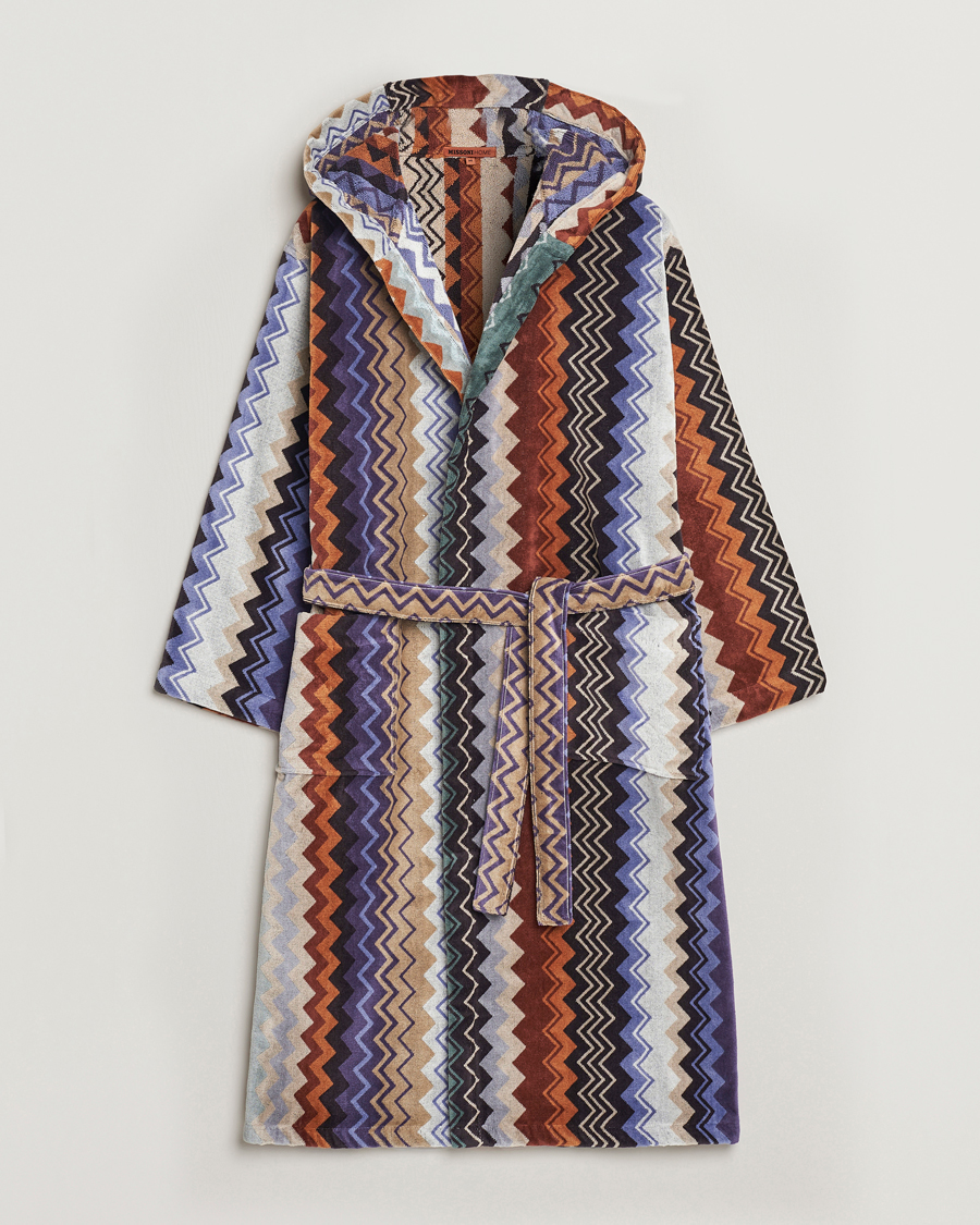 Men | Pyjamas & Robes | Missoni Home | Giacomo Bathrobe Verde Multi
