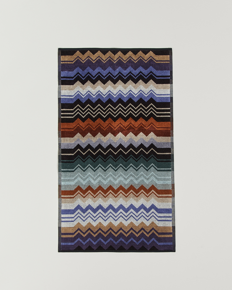 Men | Home | Missoni Home | Giacomo Hand Towel 40x70cm Verde Multi