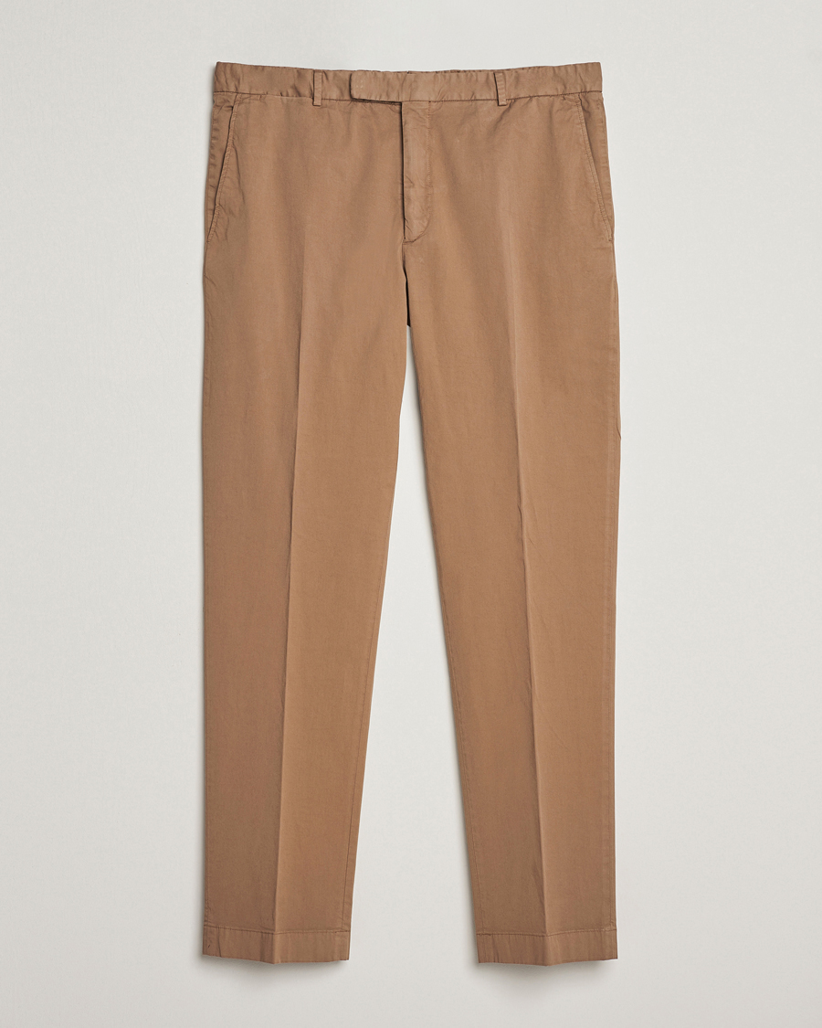 Men | Trousers | Ralph Lauren Purple Label | Eaton Dyed Chino Beige