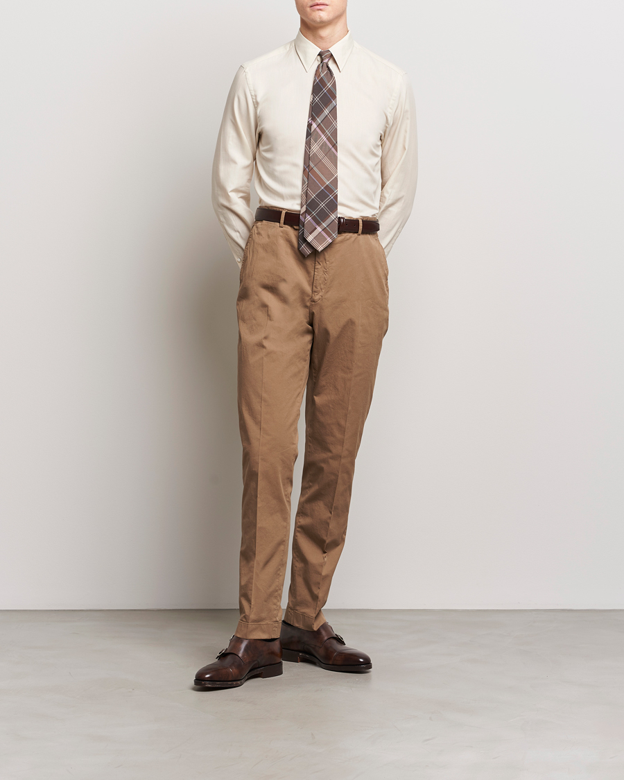 Men | Trousers | Ralph Lauren Purple Label | Eaton Dyed Chino Beige