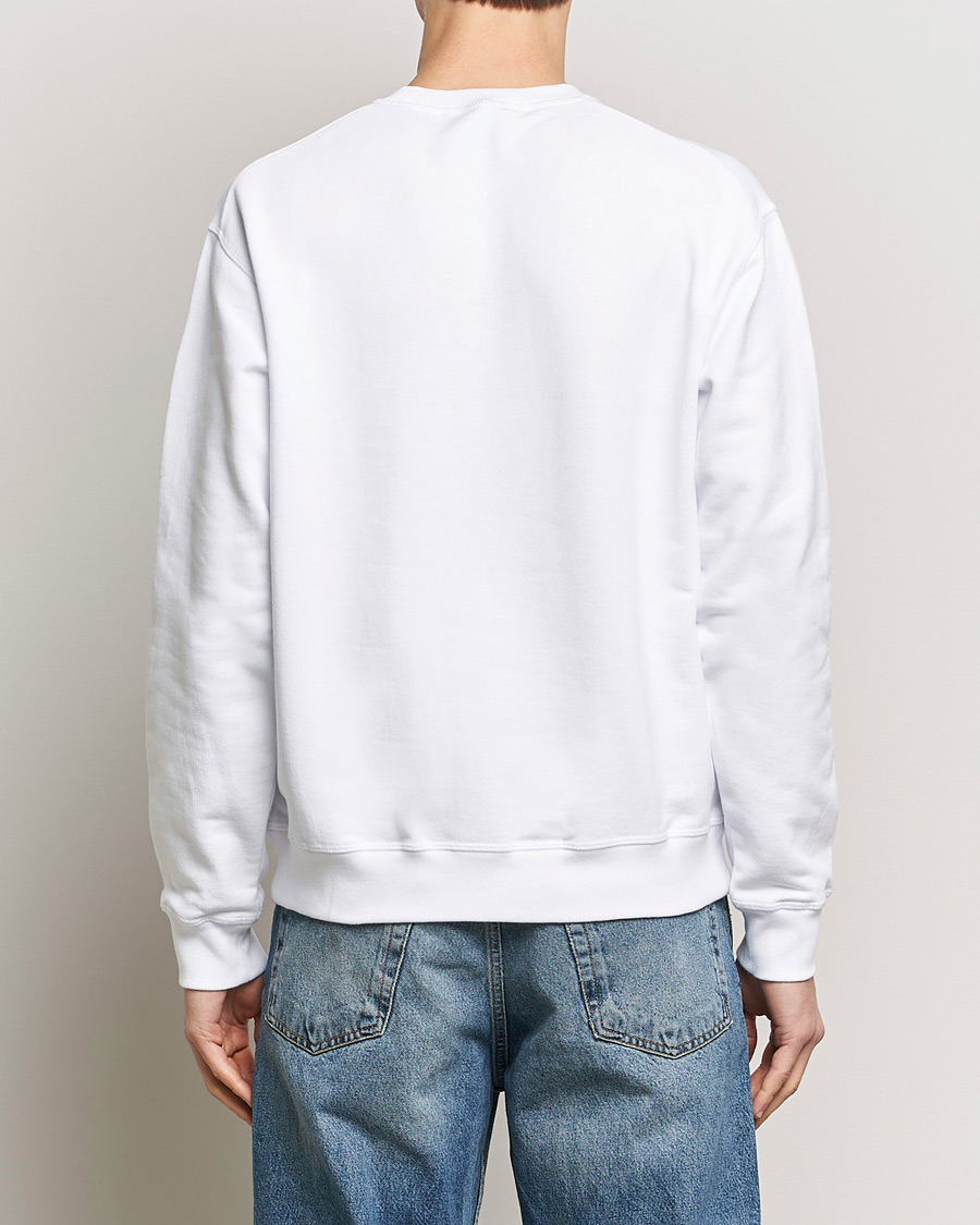 Men | Sweaters & Knitwear | Dsquared2 | Cool Fit Crew Neck Sweatshirt White