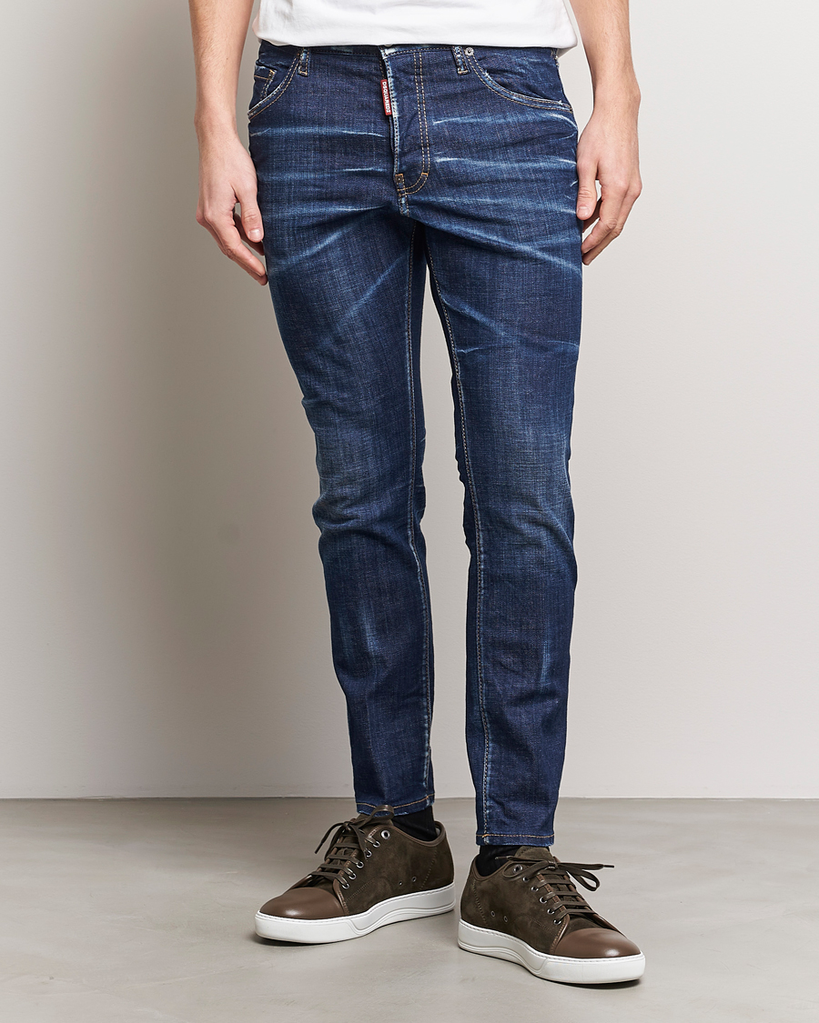 Mies |  | Dsquared2 | Skater Jeans Navy Blue