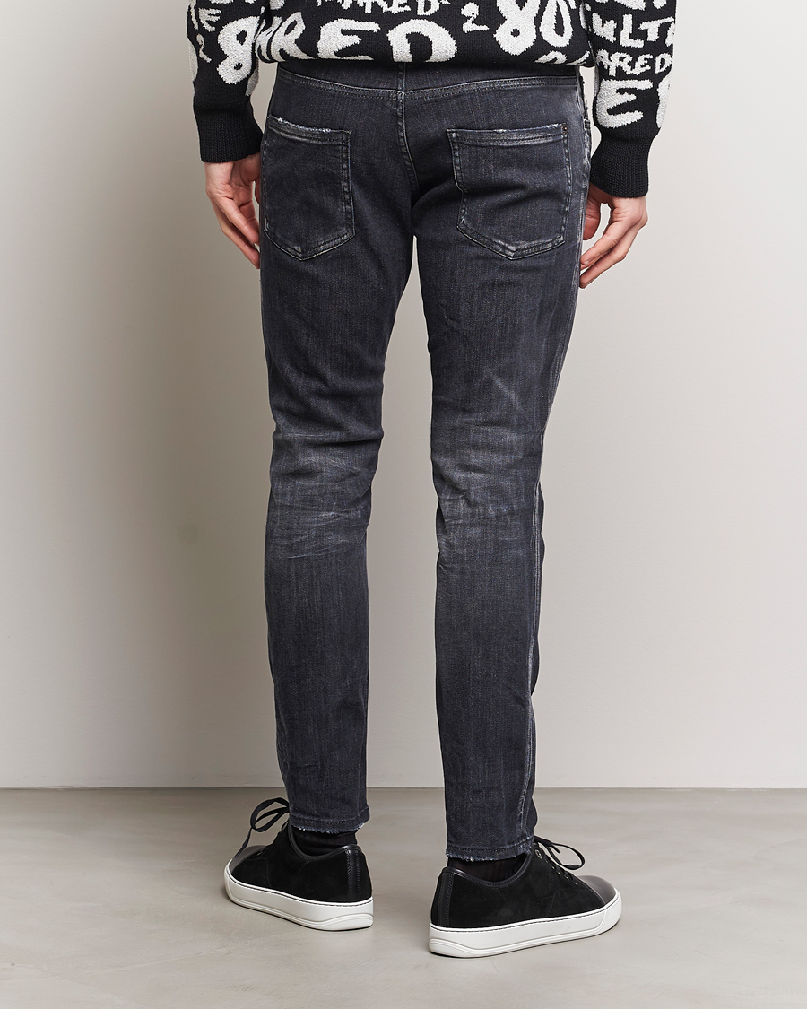 Men | Jeans | Dsquared2 | Skater Jeans Washed Black
