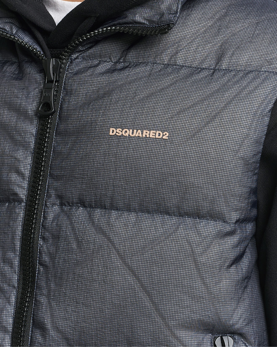 Men | Coats & Jackets | Dsquared2 | 3D Ripstop Puffer Vest Navy