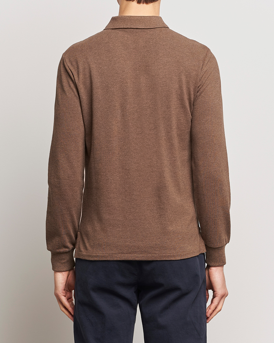 Men | Sweaters & Knitwear | Polo Ralph Lauren | Slim Fit Long Sleeve Polo Cedar Heather