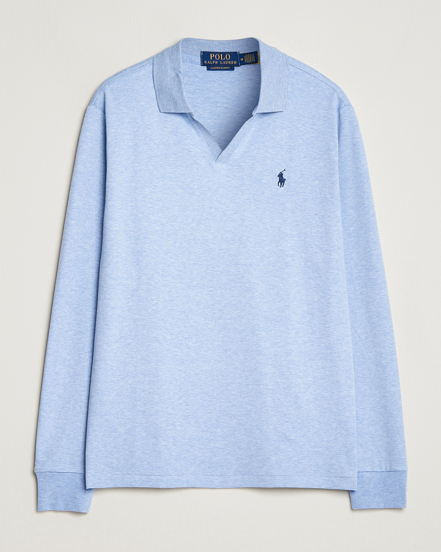 Men |  | Polo Ralph Lauren | Long Sleeve Polo Shirt Isle Heather