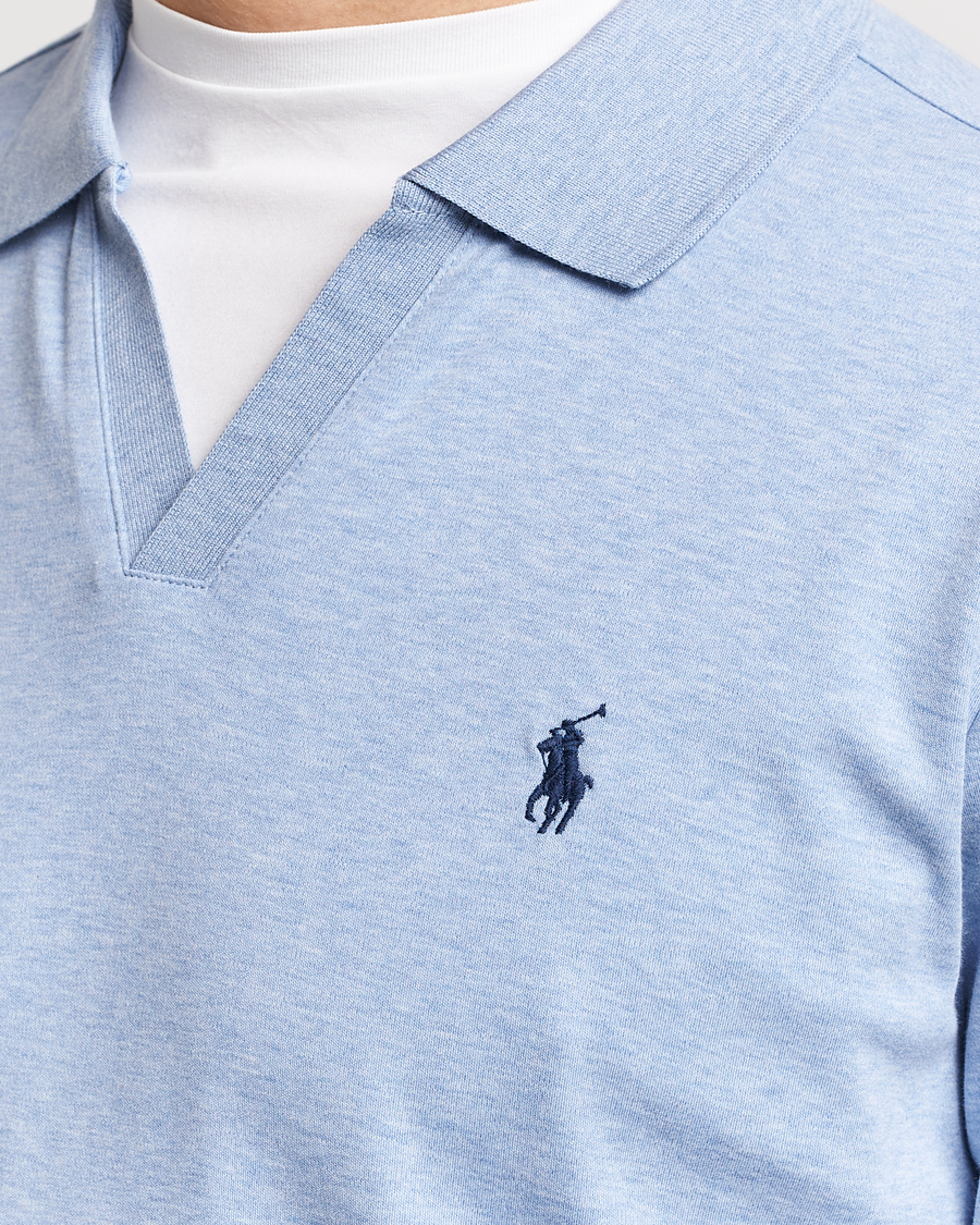 Men | Sweaters & Knitwear | Polo Ralph Lauren | Long Sleeve Polo Shirt Isle Heather