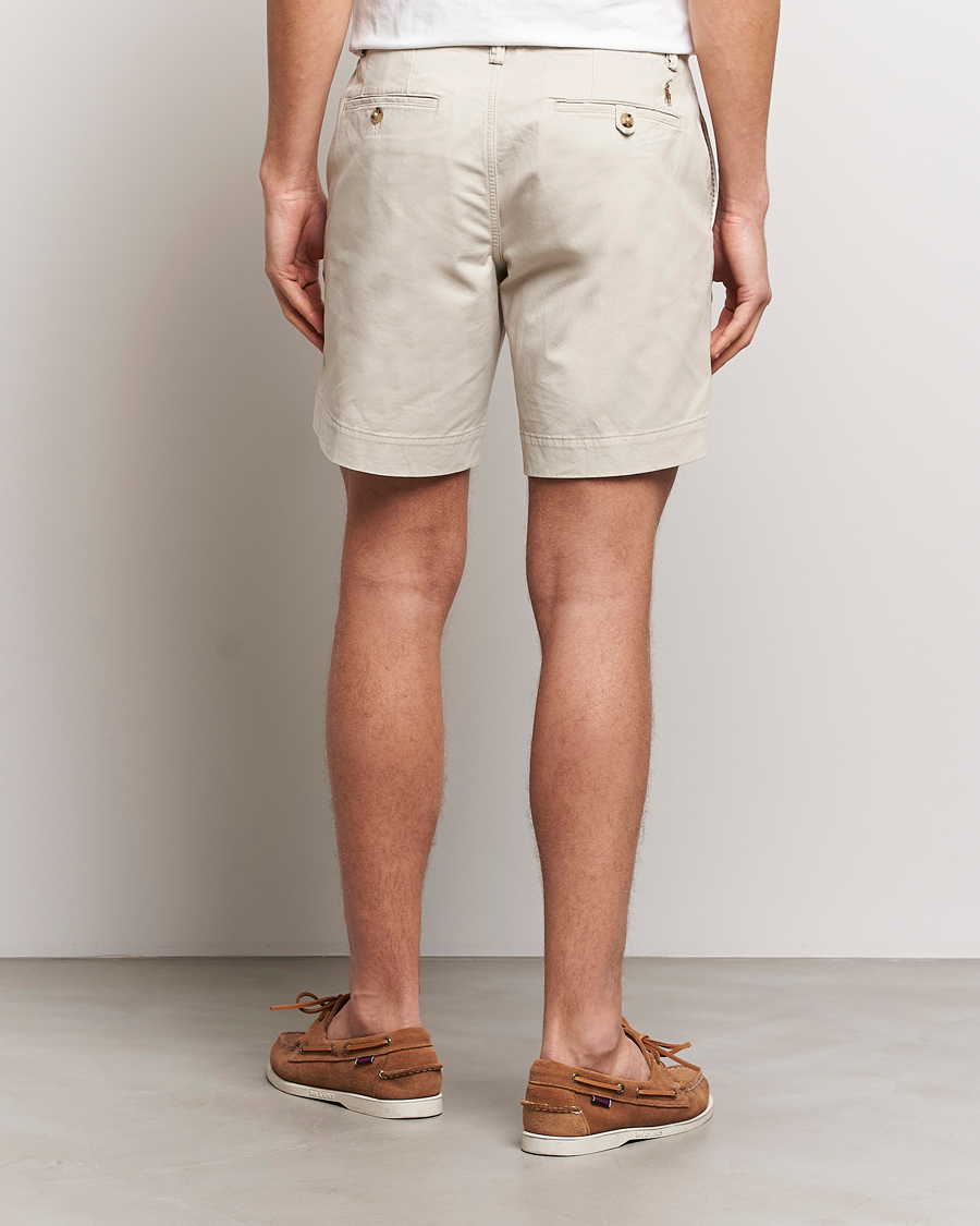 Men | Shorts | Polo Ralph Lauren | Tailored Slim Fit Shorts Classic Stone