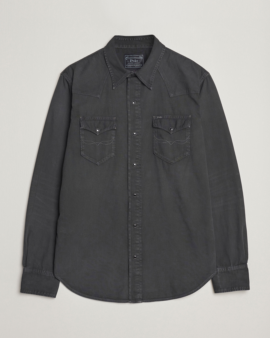 Polo Ralph Lauren Western Denim Shirt Black at CareOfCarl.com Polo Ralph Lauren Western Denim Shirt Black at CareOfCarl.com
