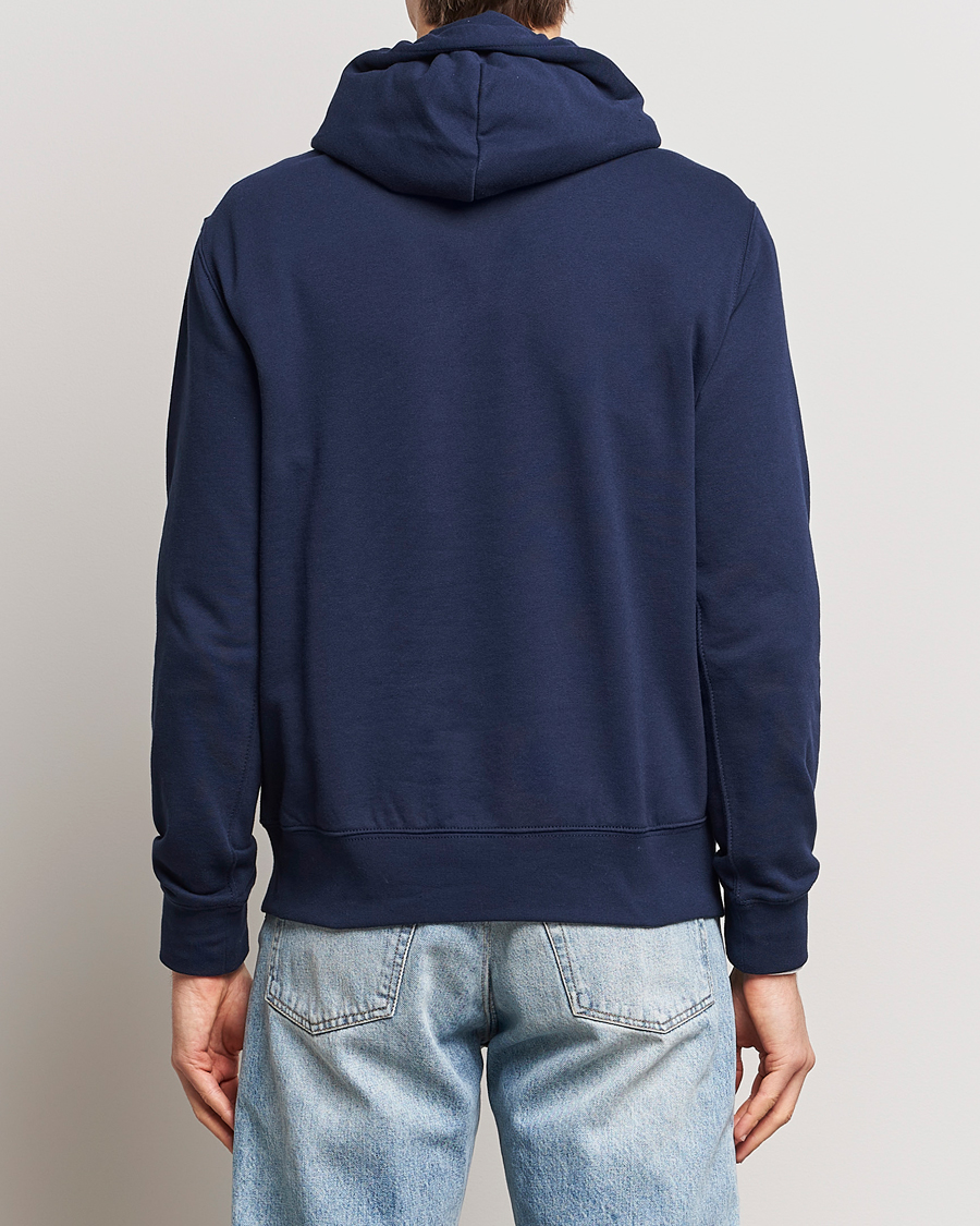 Men | Sweaters & Knitwear | Polo Ralph Lauren | Printed Bear Hoodie Cruise Navy